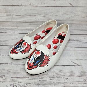 Strange Cvlt Women’s It Flats Size 8 Shoes Lydia Float Clown Pennywise Clown